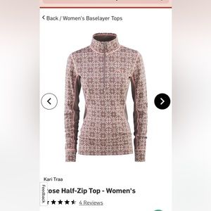 Kari traa rose half zip